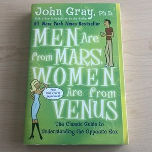 Men are from Mars, women are from Venus book